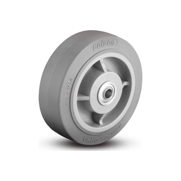 Colson 2 Series Wheel 5.00008.459 WS - 8 x 2 Performa Rubber 1/2 Straight Roller Bearing